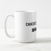 Chaos Coordinator-Man Edition Kaffeetasse (Links)