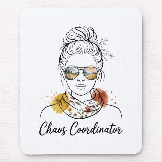 Chaos Coordinator Mousepad (Vorne)