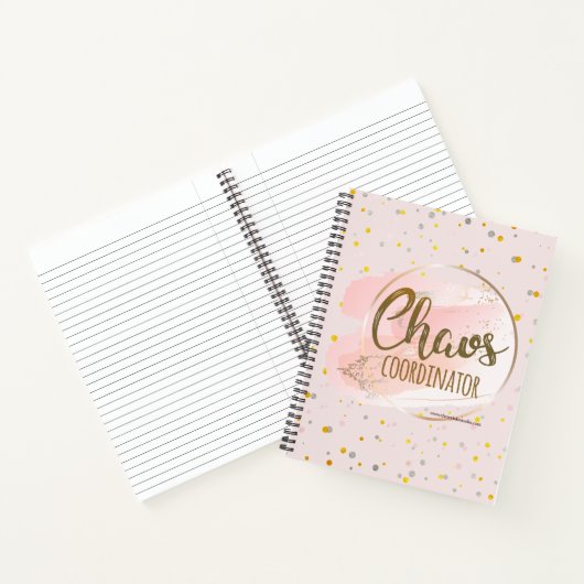 Chaos Coordinator Notebook Journal Notizblock (Innenseite)
