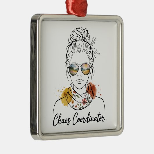 Chaos Coordinator﻿ Ornament Aus Metall (Rechts)