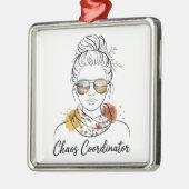 Chaos Coordinator Ornament Aus Metall (Links)