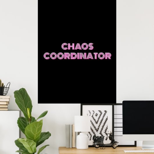 CHAOS COORDINATOR POSTER (Heimbüro)