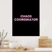 CHAOS COORDINATOR POSTER (Küche)