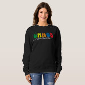 Chaos Coordinator  Preschool Teacher Quote Sweatshirt (Vorne ganz)