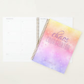 Chaos Coordinator Rainbow Glitzer Personalisiert Planer (Anzeige)