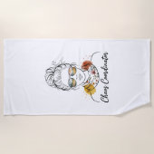 Chaos Coordinator Strandtuch (Vorderseite)