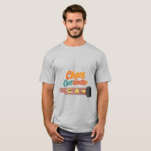 Chaos Coordinator T-Shirt | Funny Back to School T (Vorne ganz)