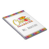 Chaos Coordinator Teacher Name Notebook Notizblock (Rechte Seite)