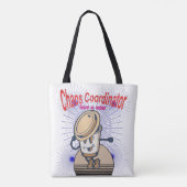 Chaos Coordinator Tote Bag - wiederverwendbare, fu Tasche (Rückseite)