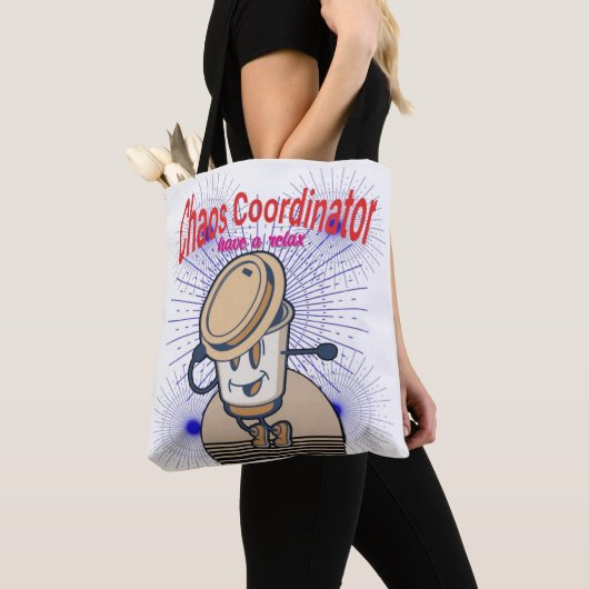 Chaos Coordinator Tote Bag - wiederverwendbare, fu Tasche (Von Nahem)