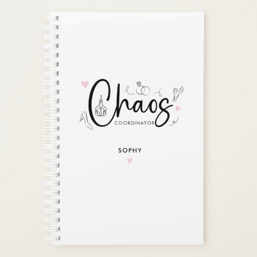 Chaos Coordinator Wedding Planer (Vorderseite)