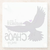 Chaos Crow Glasuntersetzer (Rückseite)