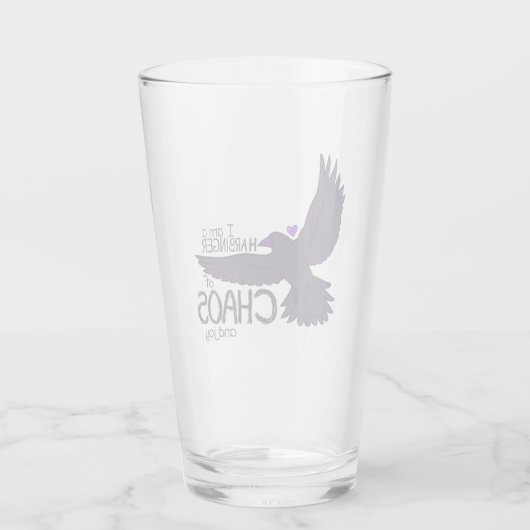 Chaos Crow Tapestry Glas (Rückseite)