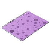 Chaos des violetten Punkts Notizblock (Linke Seite)