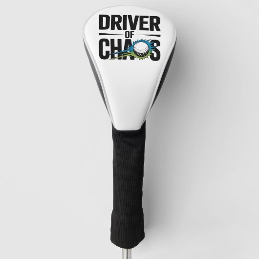 Chaos-Fahrer Golf Headcover (Vorderseite)