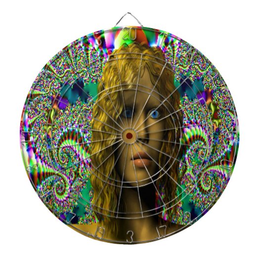 Chaos-Geheimnis Dartscheibe (vorne)