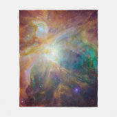 Chaos im Herzen des Orion Spitzer Hubble Composite Fleecedecke (Vorderseite)