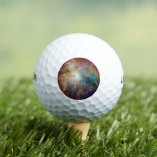 Chaos im Herzen des Orion Spitzer Hubble Composite Golfball