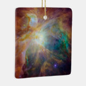 Chaos im Herzen des Orion Spitzer Hubble Composite Keramikornament (Rechts)