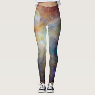 Chaos im Herzen des Orion Spitzer Hubble Composite Leggings