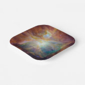 Chaos im Herzen des Orion Spitzer Hubble Composite Pappteller (Gewinkelt)