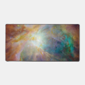 Chaos im Herzen des Orion Spitzer Hubble Composite Schreibtischunterlage (Vorderseite)