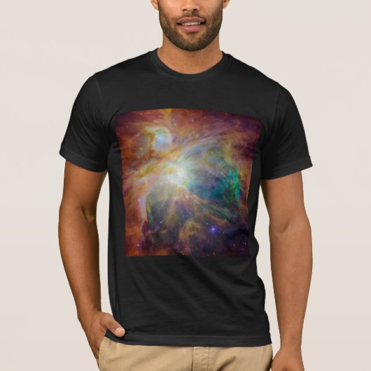 Chaos im Herzen des Orion Spitzer Hubble Composite T-Shirt (Vorderseite)
