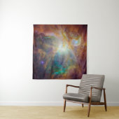 Chaos im Herzen des Orion Spitzer Hubble Composite Wandteppich (Beispiel (Horizontal))