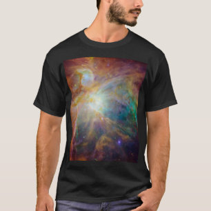 Chaos im Herzen von Orion Spitzer Hubble Composite T-Shirt