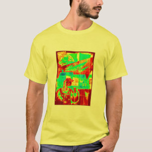 Chaos im Rot und im Grün! T-Shirt