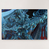 Chaos im Weltraumrätsel Puzzle (Horizontal)