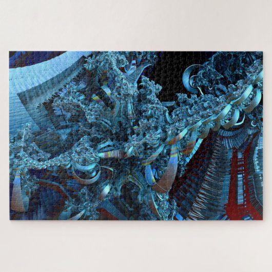 Chaos im Weltraumrätsel Puzzle (Horizontal)