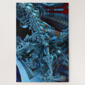 Chaos im Weltraumrätsel Puzzle (Vertikal)