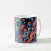 Chaos in Color: Hidden Depths Kaffeetasse (VorderseiteRechts)