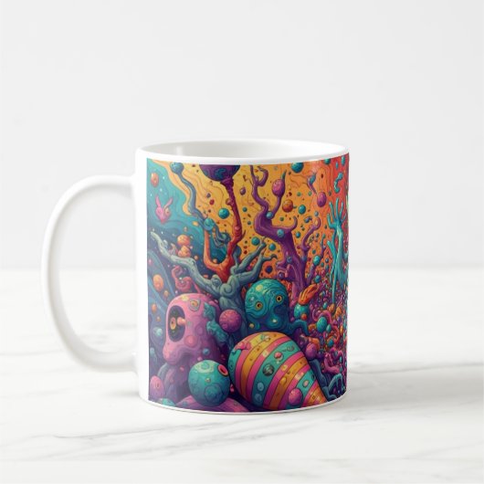 Chaos in Color: Hidden Depths Kaffeetasse (Links)