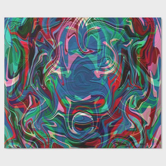 Chaos in den Ferien... Geschenkpapier (Flach)