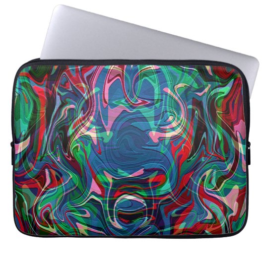 Chaos in den Ferien... Laptopschutzhülle (Vorderseite)