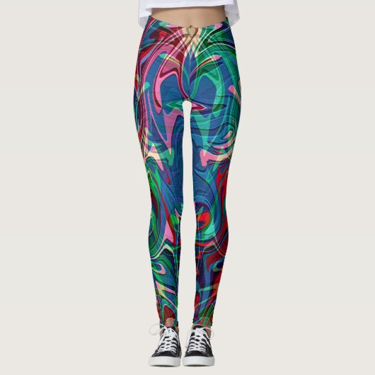 Chaos in den Ferien... Leggings (Vorderseite)
