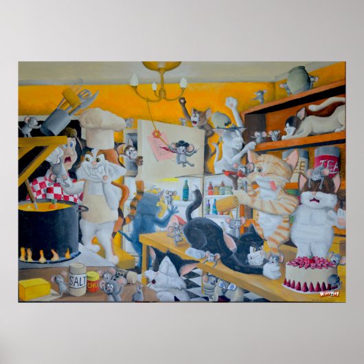 Chaos in der Küche - Poster (Vorne)