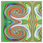 Chaos in der Natur Stoff (Nahaufnahme)