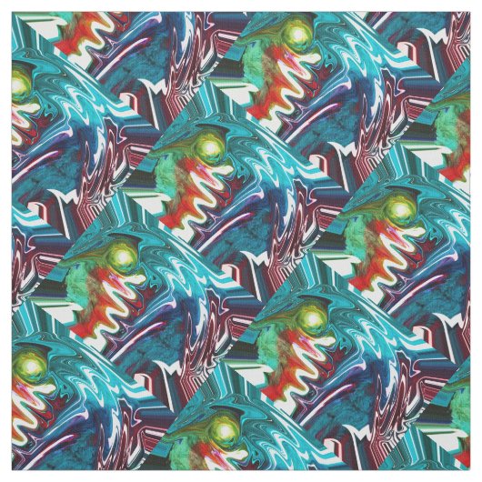 Chaos in der Natur Stoff (Muster)