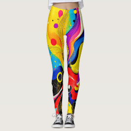 Chaos in Harmonie Kunst Leggings
