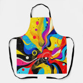 Chaos in Harmonie Kunst Schürze (Vorderseite)