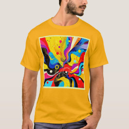 Chaos in Harmonie Kunst T-Shirt