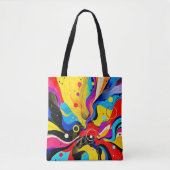 Chaos in Harmonie Kunst Tasche (Vorderseite)