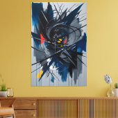 Chaos in Motion Leinwanddruck (Insitu (Wohnzimmer))