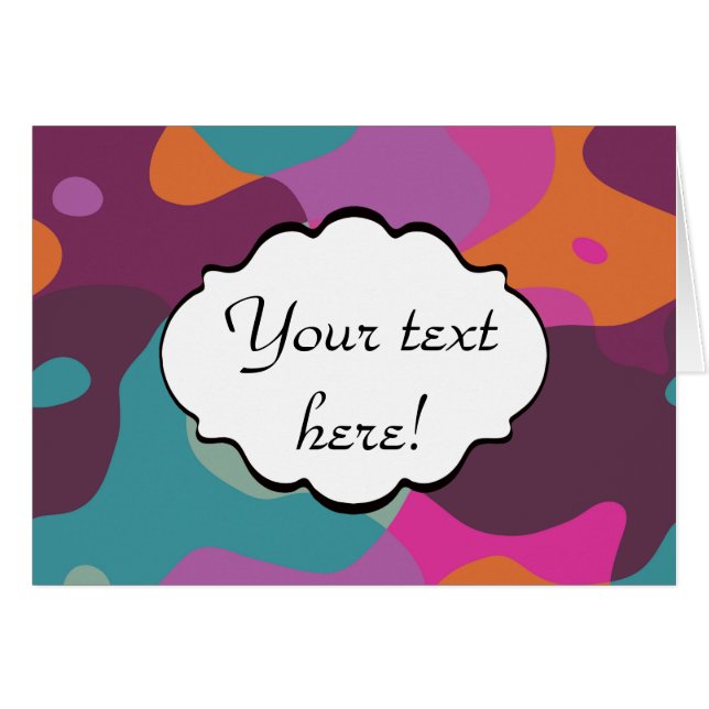 Chaos in Retrofarben (Vorderseite (Horizontal))