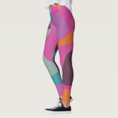 Chaos in Retrofarben Leggings (Links)