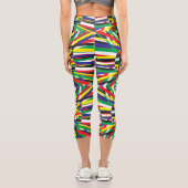 Chaos, in Vorwahlen Capri Leggings (Rückseite)