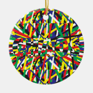 Chaos, in Vorwahlen Keramik Ornament